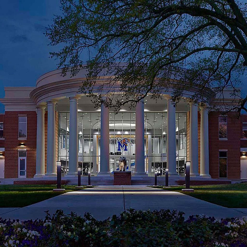 University Memphis basketball linkous construction 6