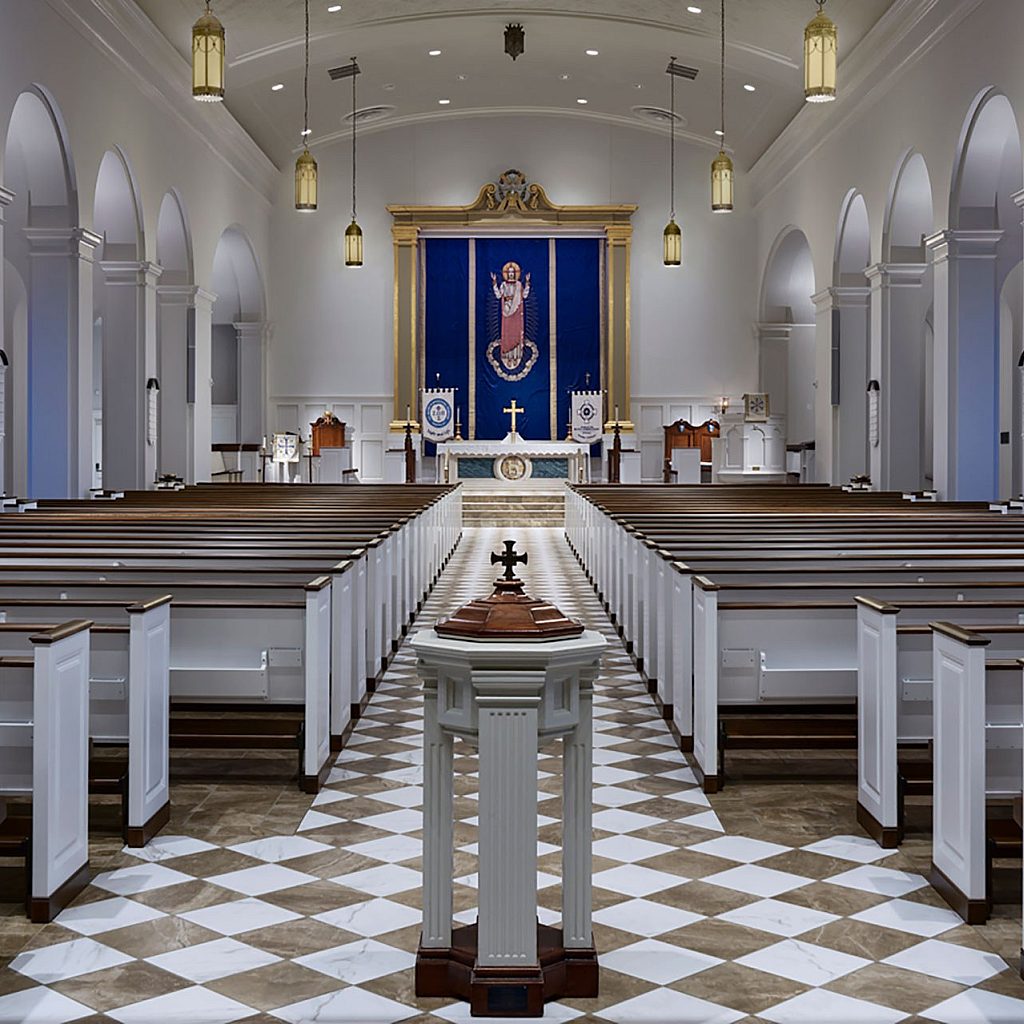 Holy Communion church linkous construction 1