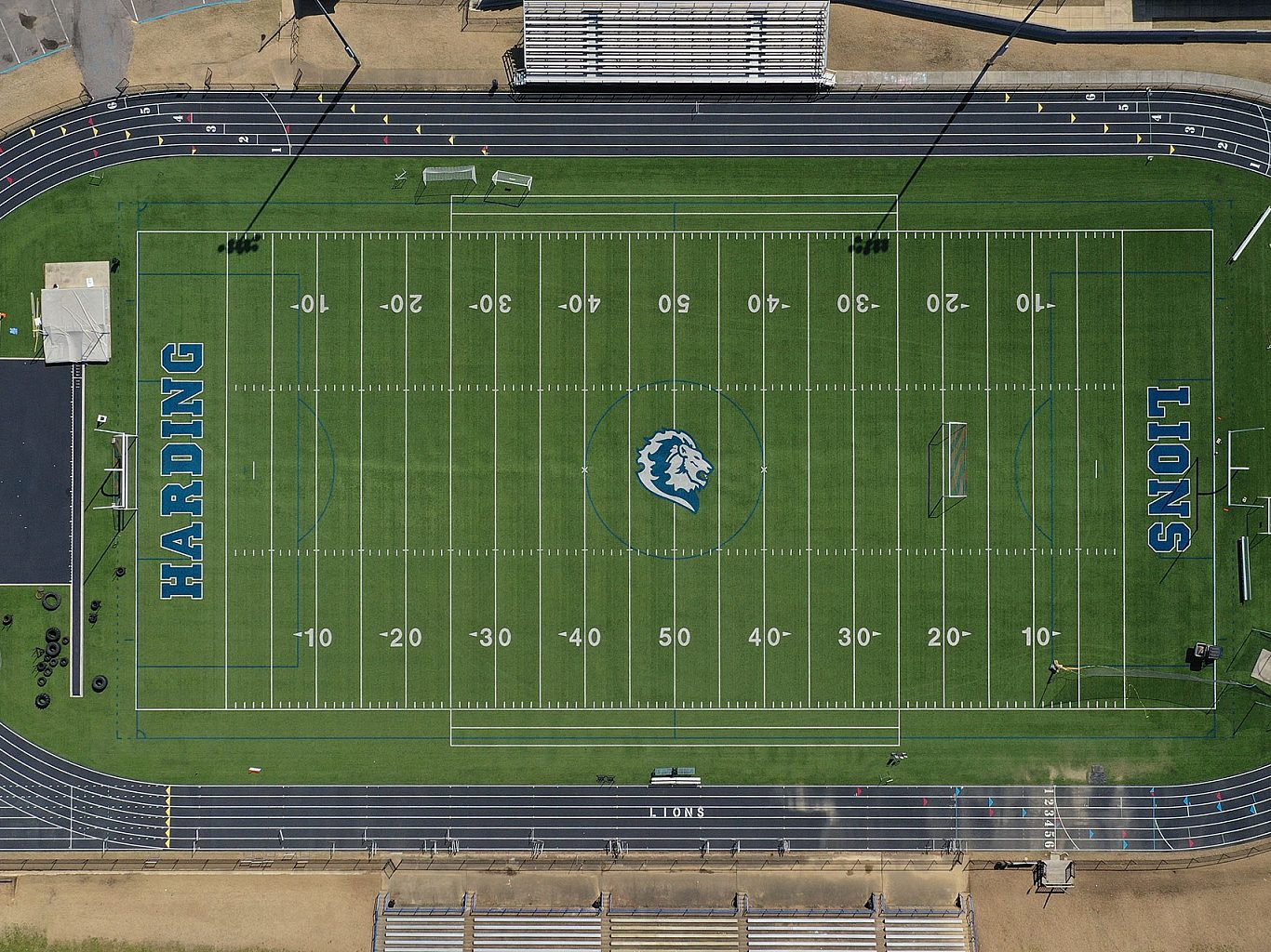 Harding academy field linkous construction 3