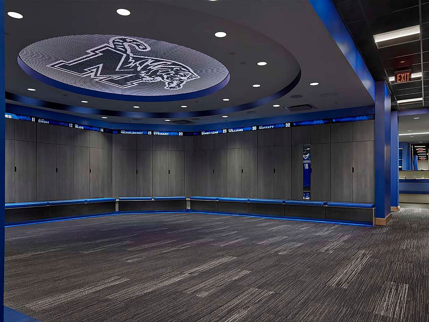 University memphis basketball linkous construction 5